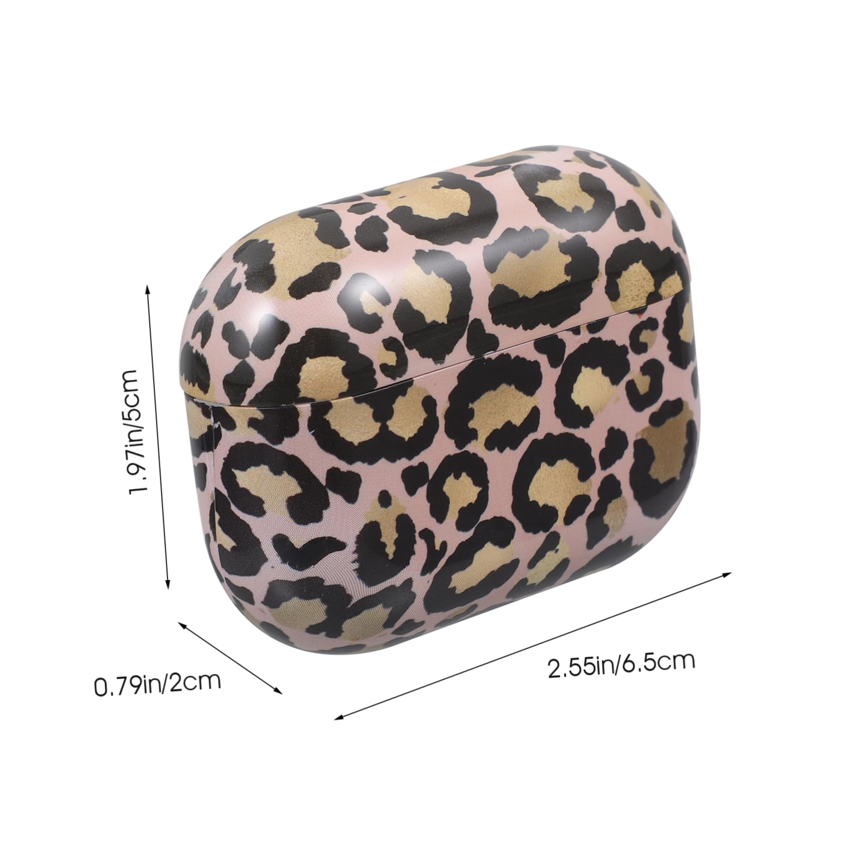 DOITOOL 4stücke Wireless Earbuds Schutzcase Leopard Design Kompatibel Mit Stoßfest Und Tragbar Stylischer Kopfhörer Schutz Leicht Und Langlebig Für Unterwegs