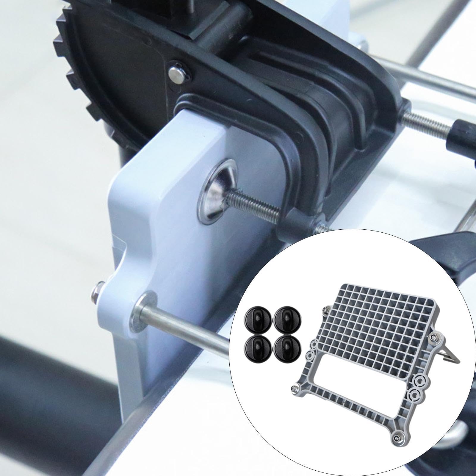 Vaveren Boat Motor Mount Outboard Motor Stand Holder Easy to Install Professional Inflatable Boat Accessory Marine for Fishing Kayaks