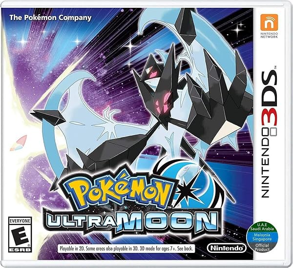 Nintendo 3DS Pokémon Ultra Moon RPG Adventure Game