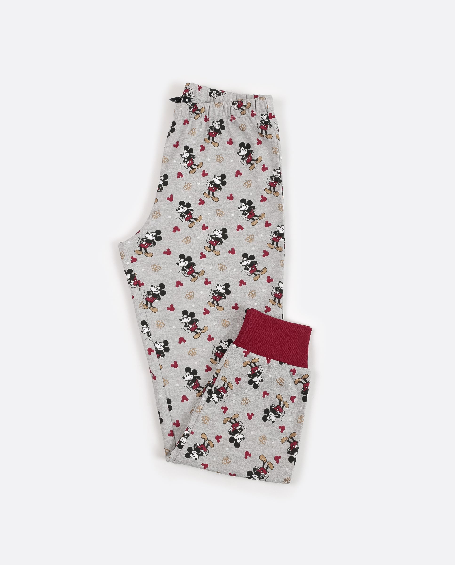 DISNEY Pigiama a maniche lunghe King Mickey per bambina