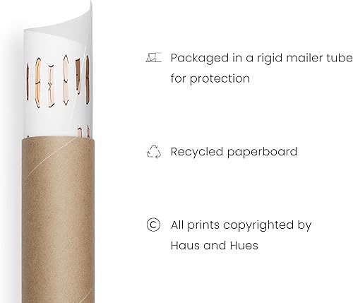 Miniatura 226 de HAUS AND HUES Decoración Divertida de Baño – Arte de Pared de Barba y Mullet, Letrero Humorístico de Baño, Impresión de Pared Divertida para Baño o