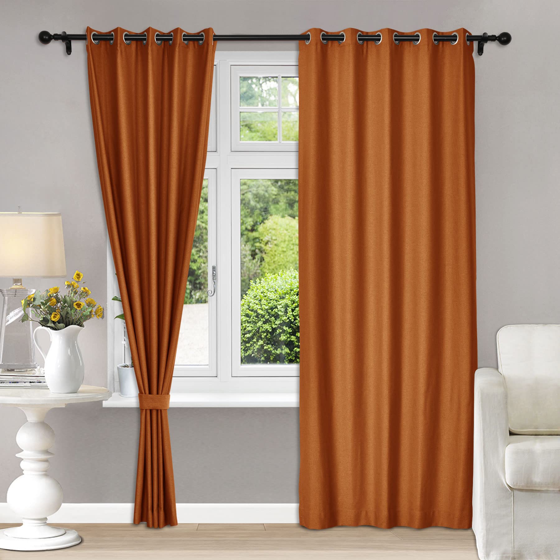 大きめカーテン Amazon.co.jp: Fcoise 大型遮光カーテン グロメットトップ