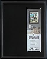 Studio Décor 14x18 Black Beveled Shadow Box Frame - Easy Back Loading, Pre-Attached Hanging Hardware, Vertical/Horizontal Display