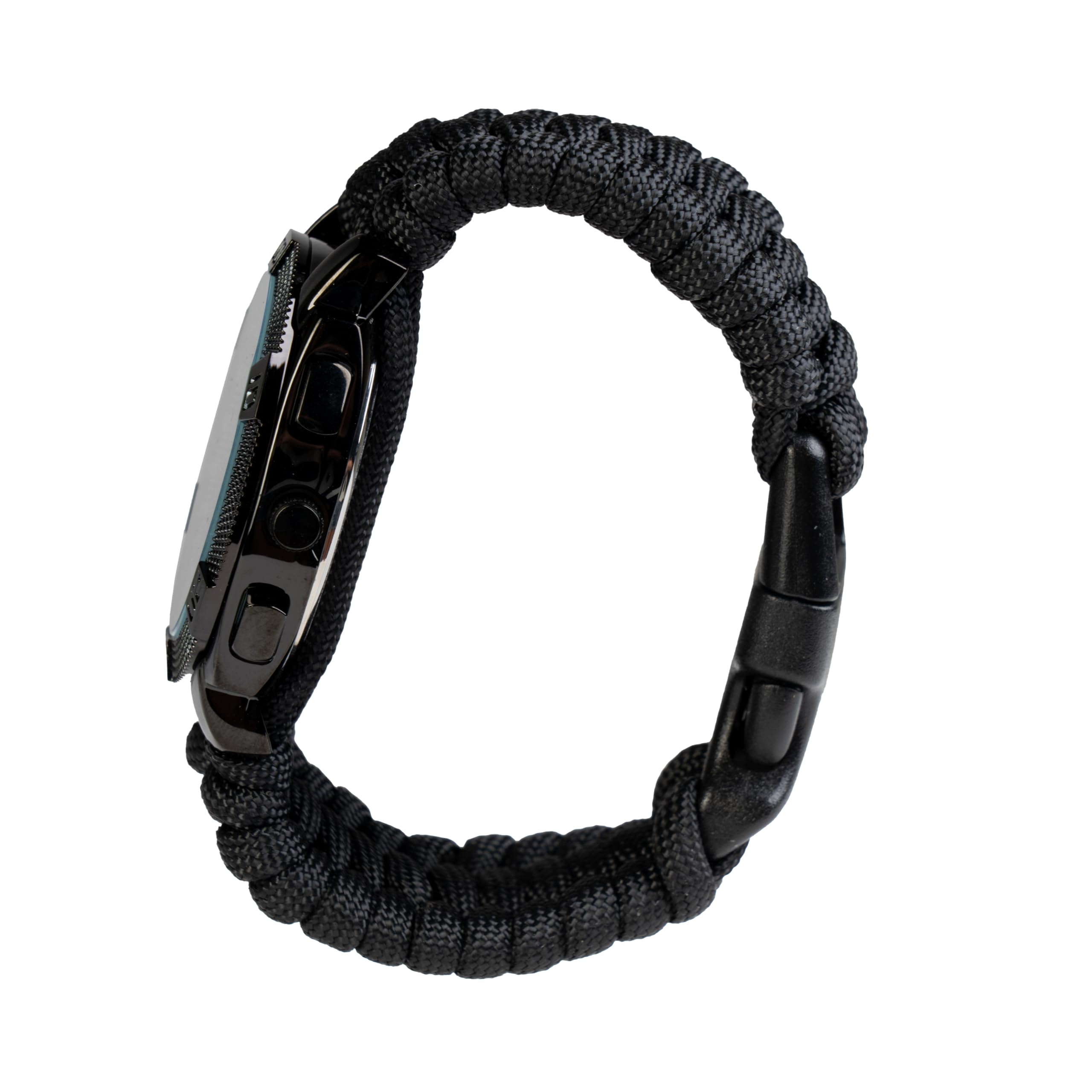 Miltec Paracord Orologio dell'esercito, Nero
