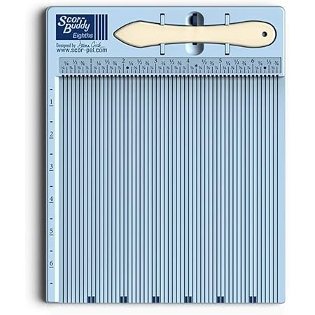 Scor-Pal Scor-Buddy Eighths Mini Scoring Board 9"x7.5" Imperial, Multi
