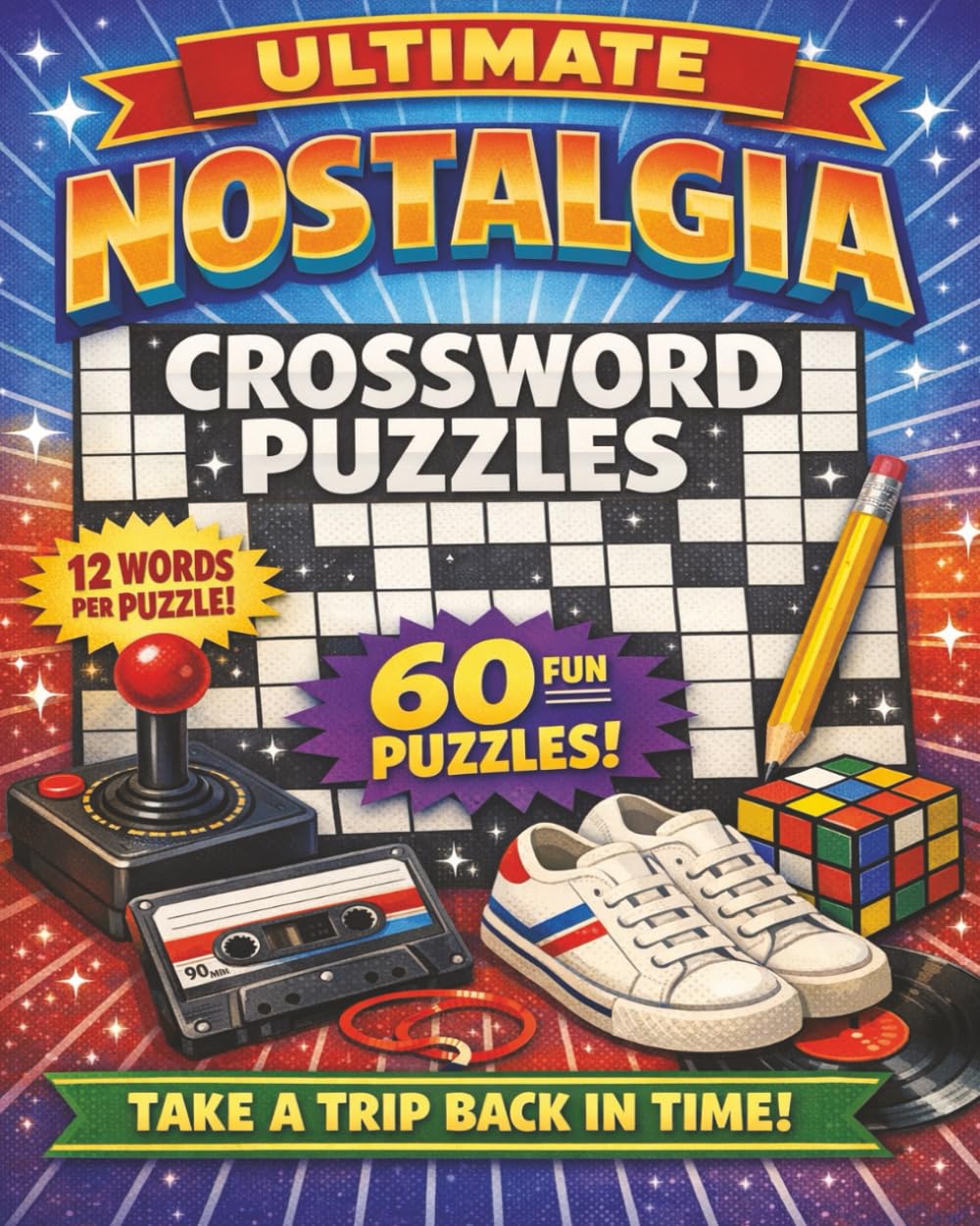 Ultimate Nostalgia Crossword Puzzles: Classic Memories, Retro Fun & Timeless Trivia for All Ages