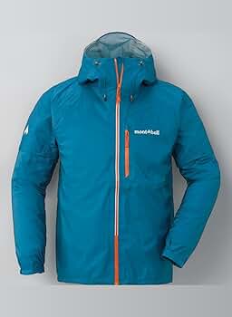 美品　mont-bell 110 青　レイントレッカー　レインウェア　フード付 100000001005559348_10205_001.jpg