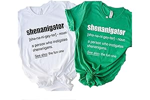 Shenanigans Definition Shirt: The Perfect St. Patrick's Day Drinking Essential!