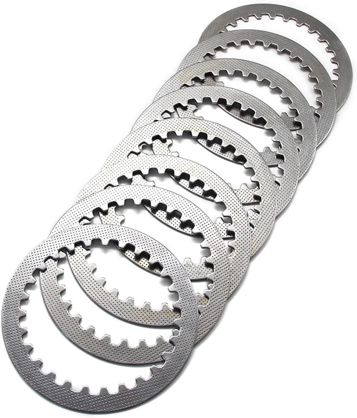 Motorcycle Clutch Friction Disc Plate Kit Fit for FZS1000 FZ1 FAZER - OEM Replacement Parts Compatible with 4FN-16321-00/5LV-16321-20/5LV-16321-10/5LV-16321-00/31A-16325-00