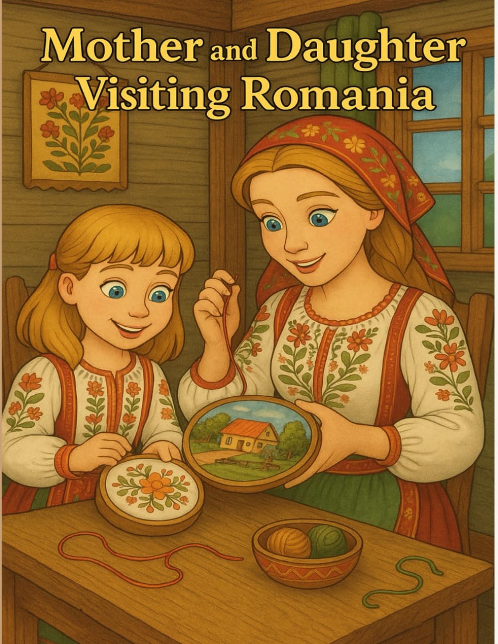 Mother and Daughter visiting Romania: Mom and daughter around the world