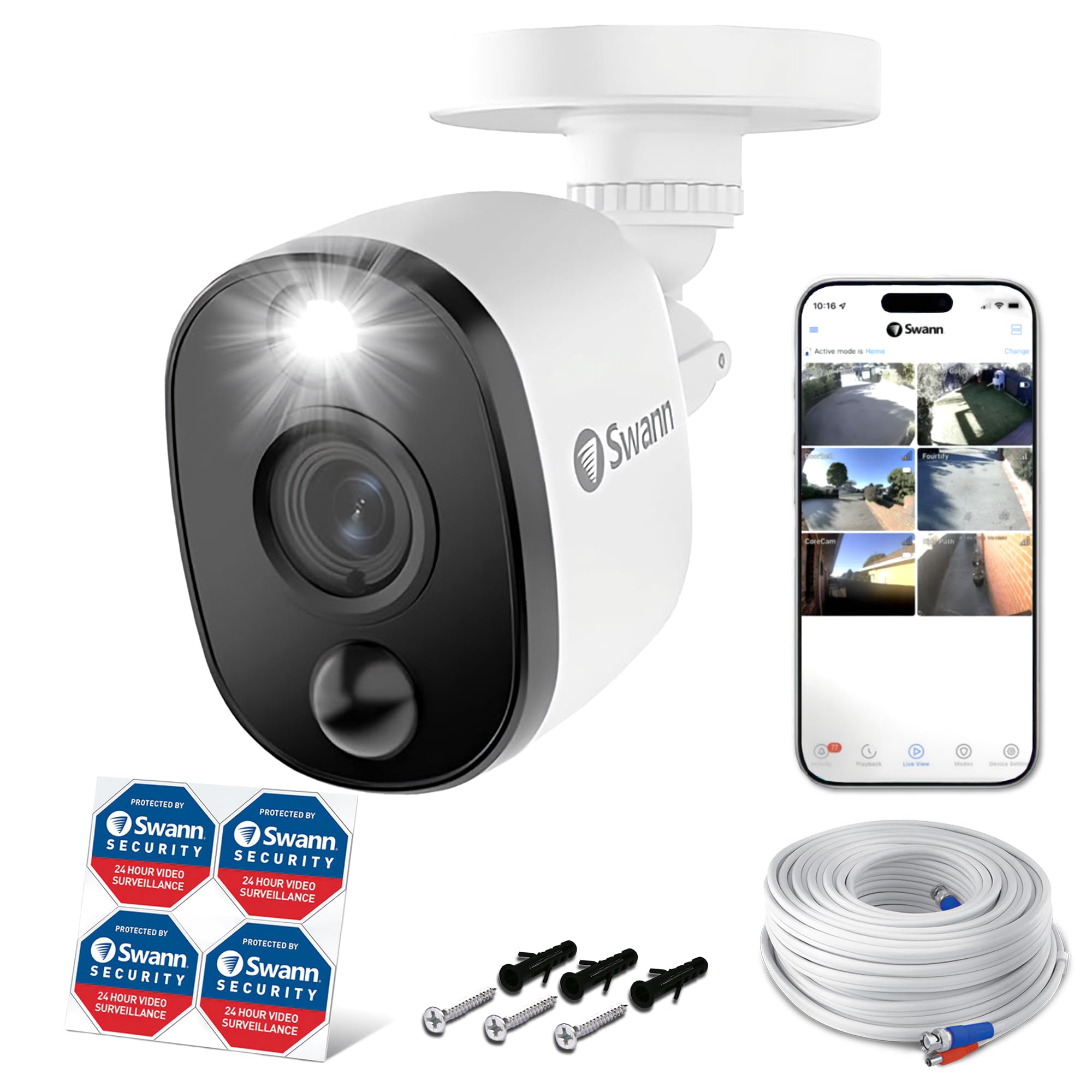 Swann セキュリティカメラ 07595445750ec2e0d337ff386c6d47