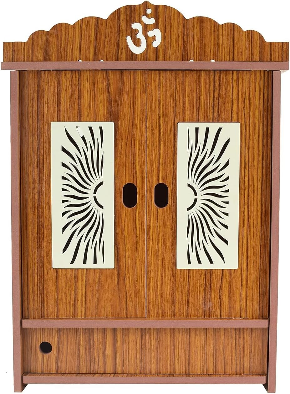 Royal Kurta Puja Mandir design 2, montaggio a parete
