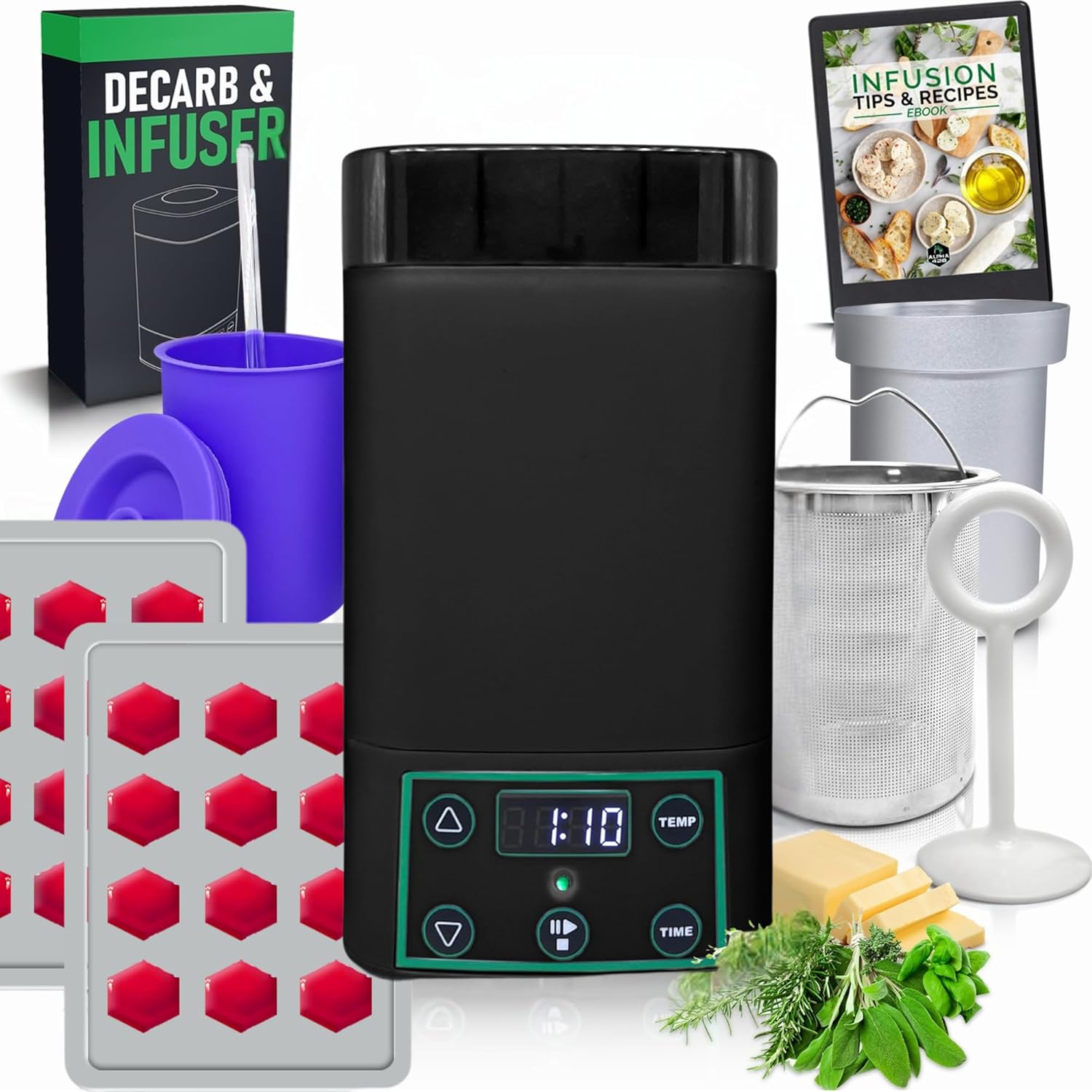 An All-in-One Cannabis Decarboxylator and Infuser