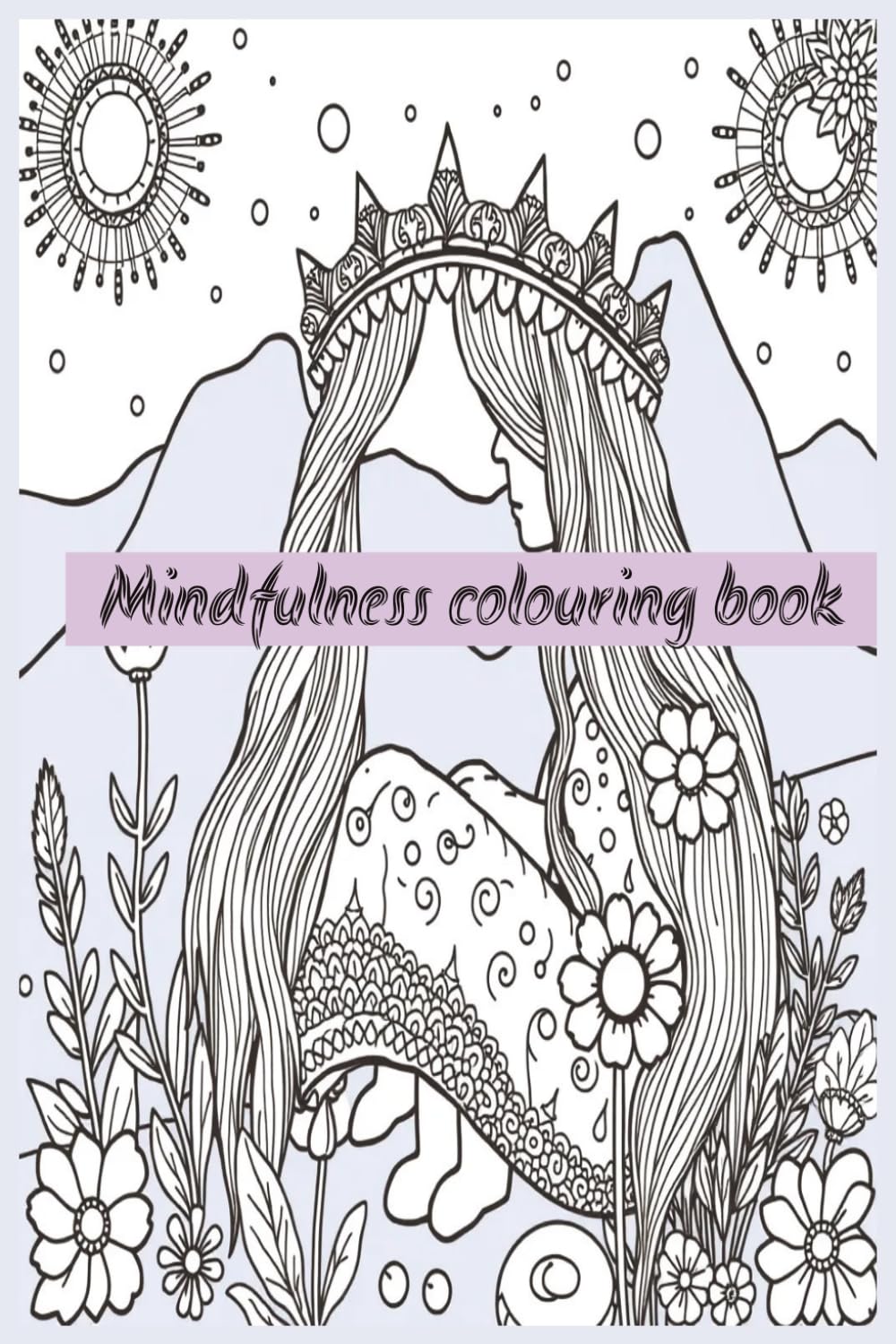 Mindfulness colouring book