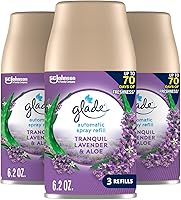 Vista 12 de Glade - Repuesto automático de aspersión, ambientador para el hogar y el baño, Aqua Waves, 6.2 oz, 3