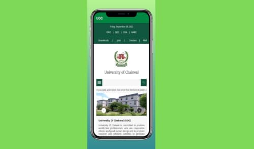 Universty Of Chakwal (UOC) – vue 2