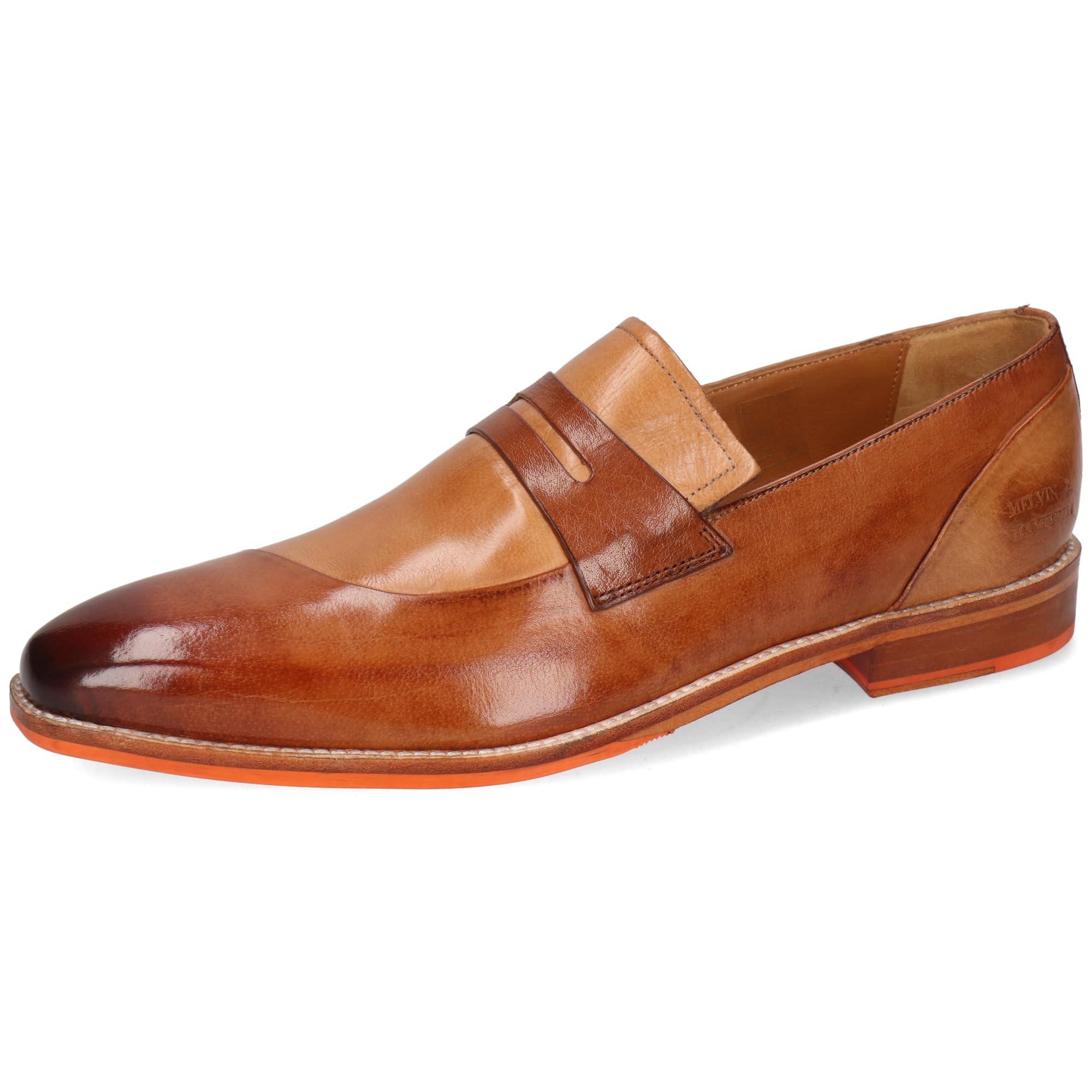 Melvin & Hamilton Men Leonardo 46 Loafer, Brown, 10 UK