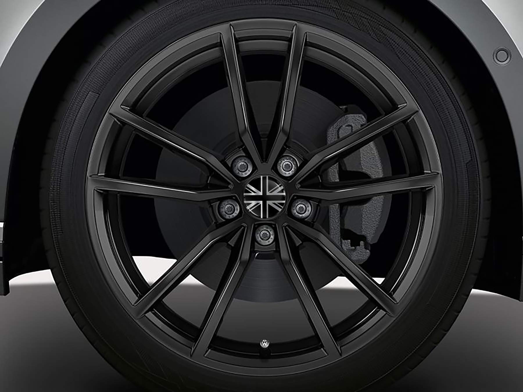 UYRVAPE 4 stuks ABS wielnaafdoppen - naafdoppen, universele wieldoppen, zilveren wieldoppen, velgdoppen, voor universele auto velgdoppen accessoires, OD 65 mm