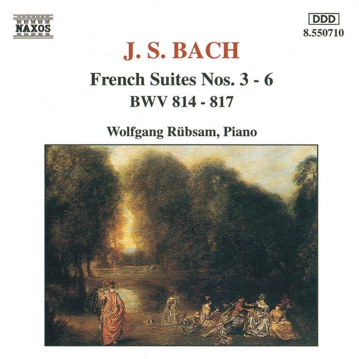 Bach - French Suites Nos 3-6 -  CD MINT/EX 4891030507104 [B23]