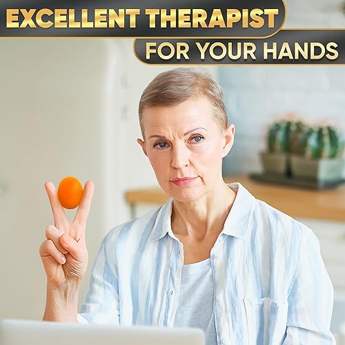 Miniatura 9 de 4 Pcs Squeeze Balls for Hand Therapy - 4 Resistance Levels Hand Exercise Balls for Arthritis, Pleasant to Touch & Lightweight - Physical Therapy