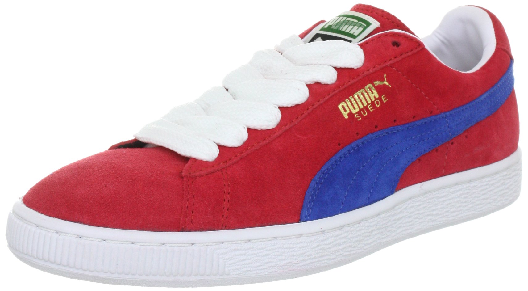 Puma Men’s Suede Classic + Low-Top Sneakers Red Size: 8