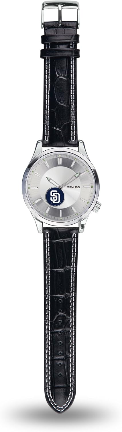 Rico Industries MLB San Diego Padres Icon Watch, Black