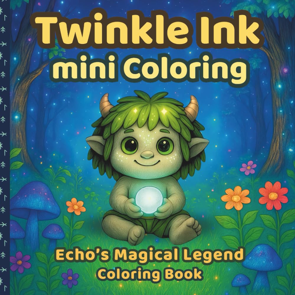Twinkle Ink Mini Coloring: Echo's Magical Legend