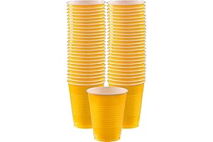 Premium Yellow Sunshine 18 oz Stackable Solo Cups