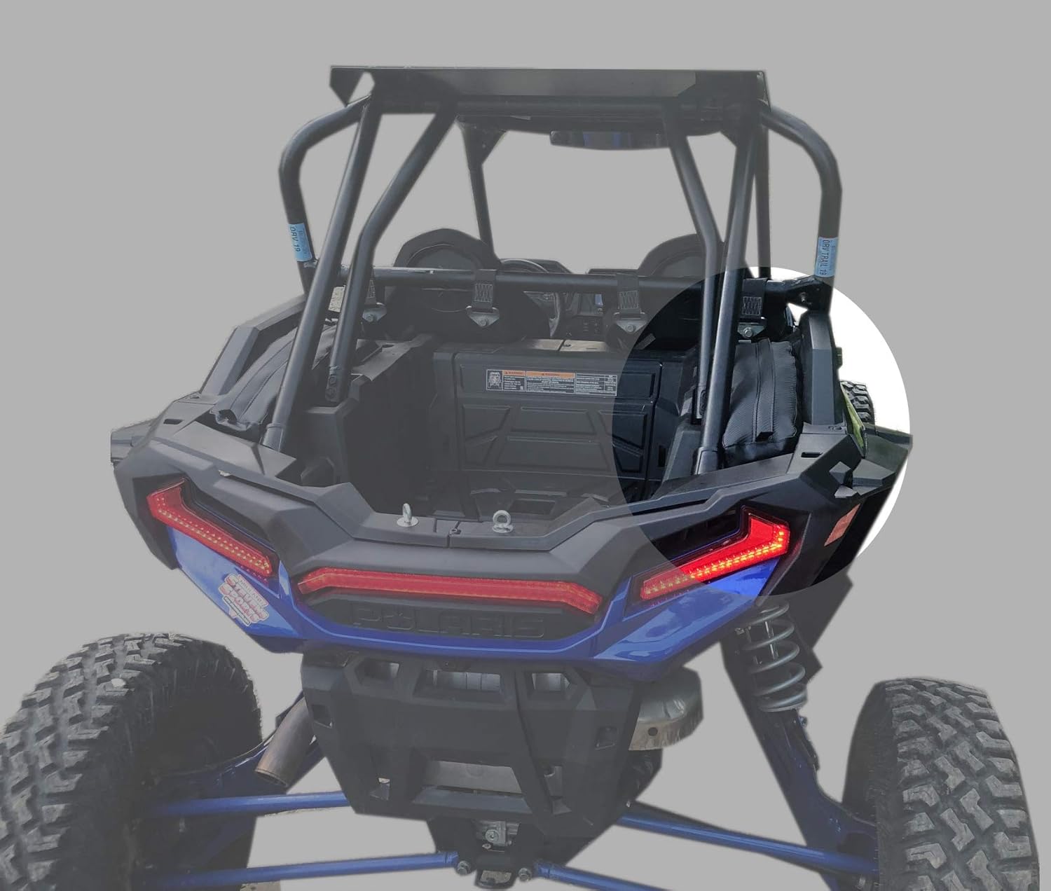 Polaris RZR Rear Bed Corner Gear & Tool Bag (Both (Drivers & Passenger)) : Automotive