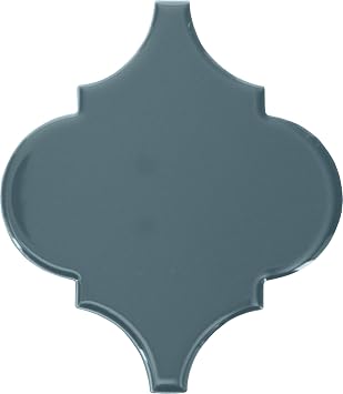 Daltile Mythology 6 Ceramic Arabesque Wall Tile in Glossy Aura (90 PC per Carton) (10.80 SQFT per Carton)