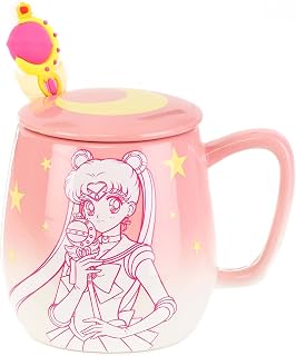 Sailor Moon 16oz Ombre Mug with Molded Spoon Standard
