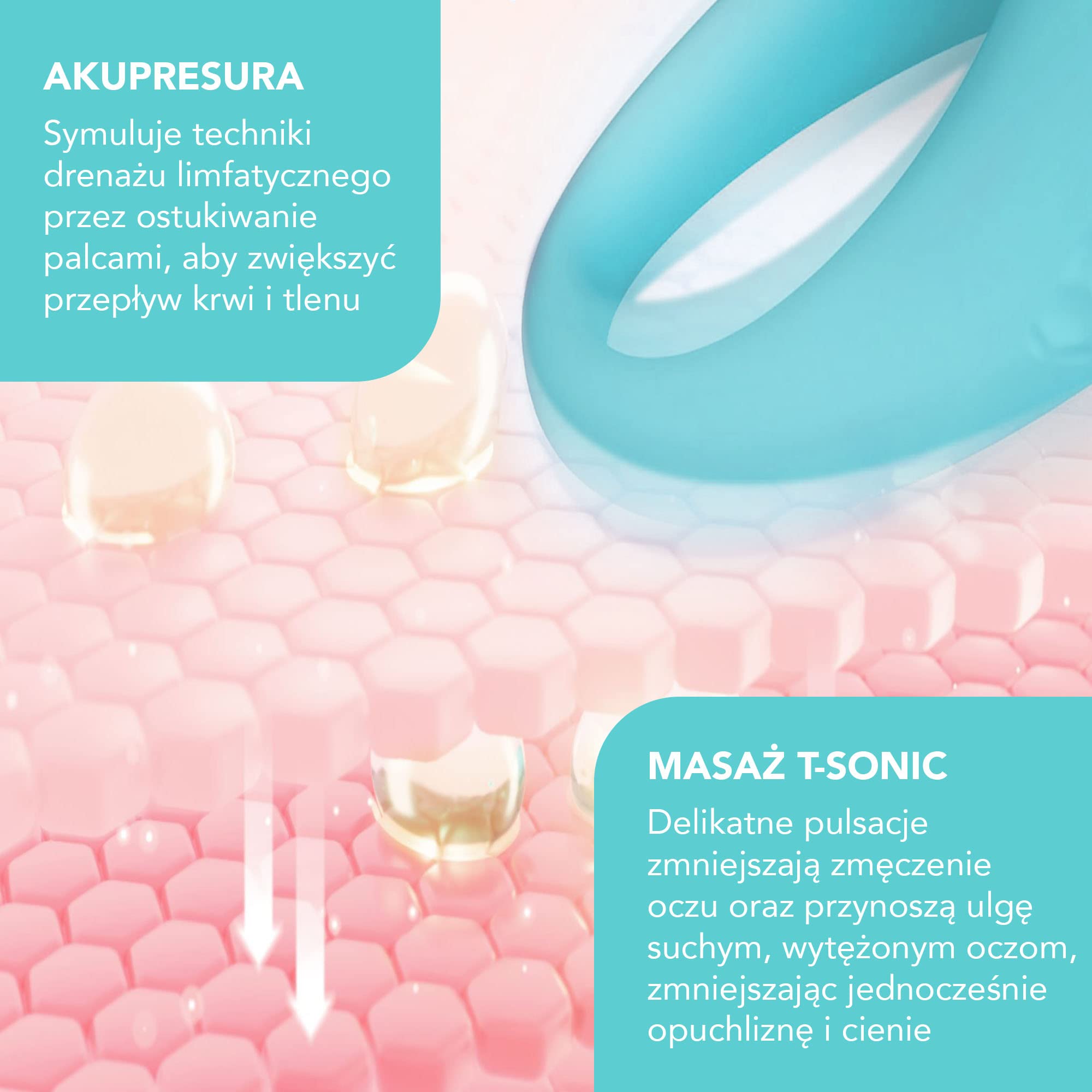 FOREO IRIS 2 Odmładzający masażer do oczu do cieni na cienie, opuchnięte oczy i brwi oczy worki do usuwania oczu odpychacz oczu narzędzie do drenażu limfatycznego Ultrhigieniczny silikon 2-letnia gwarancja miętowy F0651