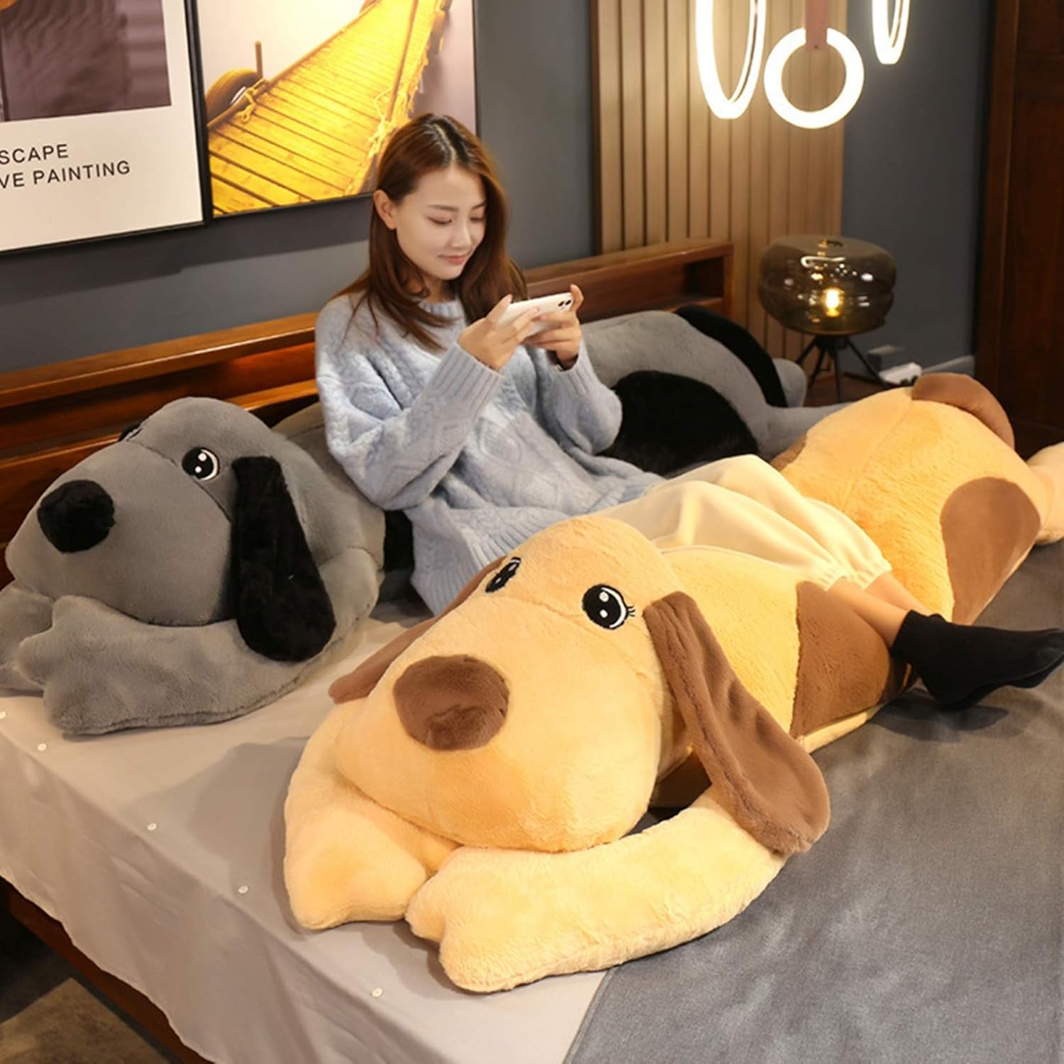 giant soft dog toy
