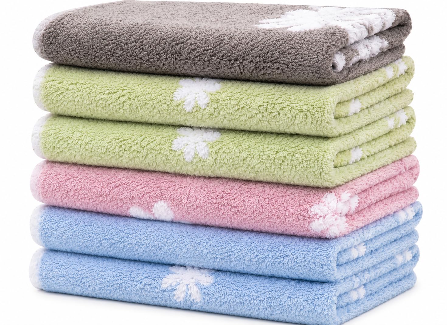 100% Cotton Towel Small Size Women's Handkerchief-image-23