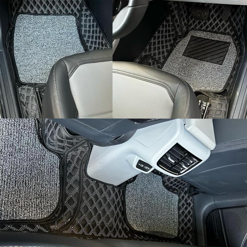 CAPDELL Ultra Premium 7D Car Floor Mat Compatible with Skoda