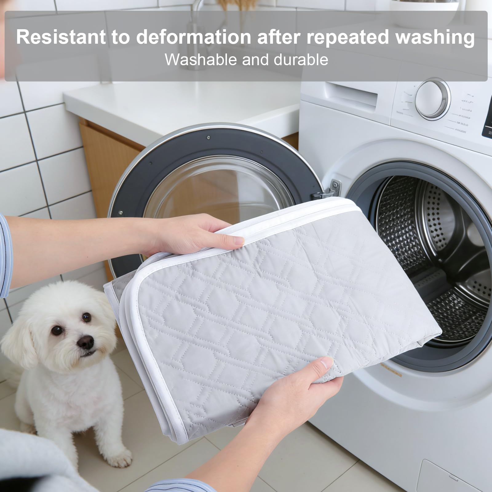 100 x 150 cm - Imperméable - Gris clair - Protection de canapé - Antidérapant - Lavable - Pour les déplacements - Pour canapé, lit, voiture, chiens, chats, animaux domestiques