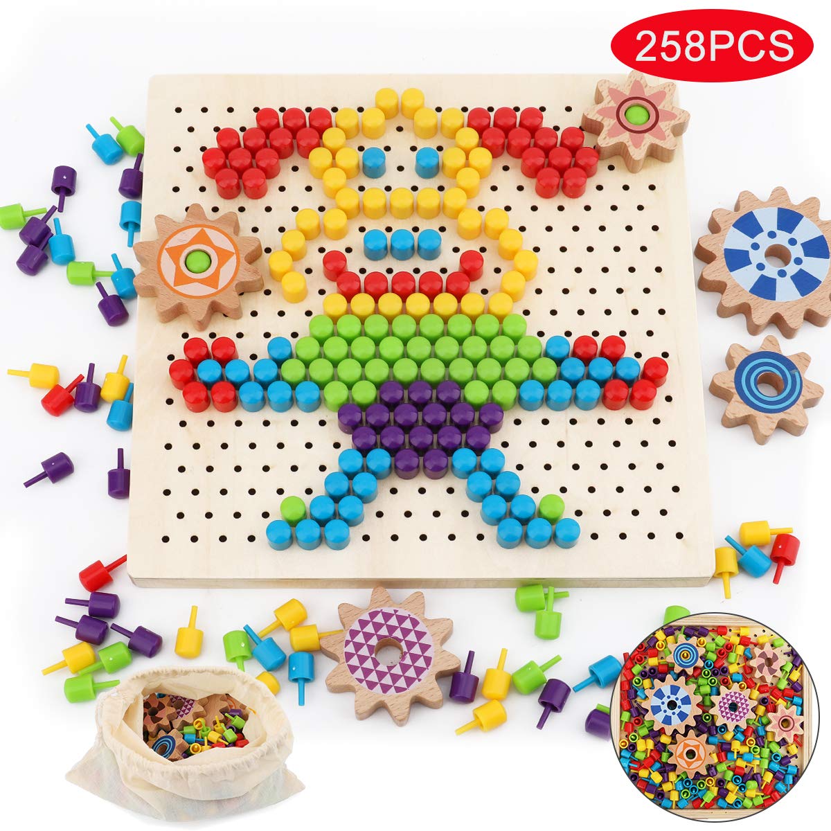 mosaic pegboard set