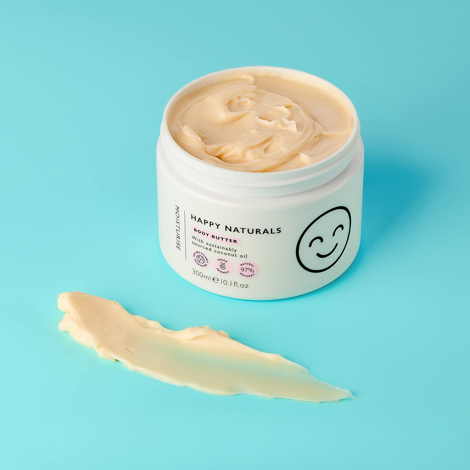 Happy Naturals Moisturising Body Butter 300ml BigaMart