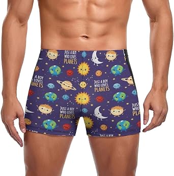 Mens Swimming Trunks Swimsuit Quick Dry Swimwear Sports Shorts