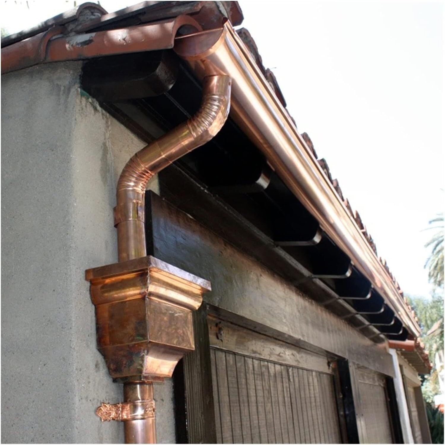 Rain Chains Rain Chains，Japanese-Style Roof Drainage Gutter Accessories The rain Chain is a Beautiful SMA