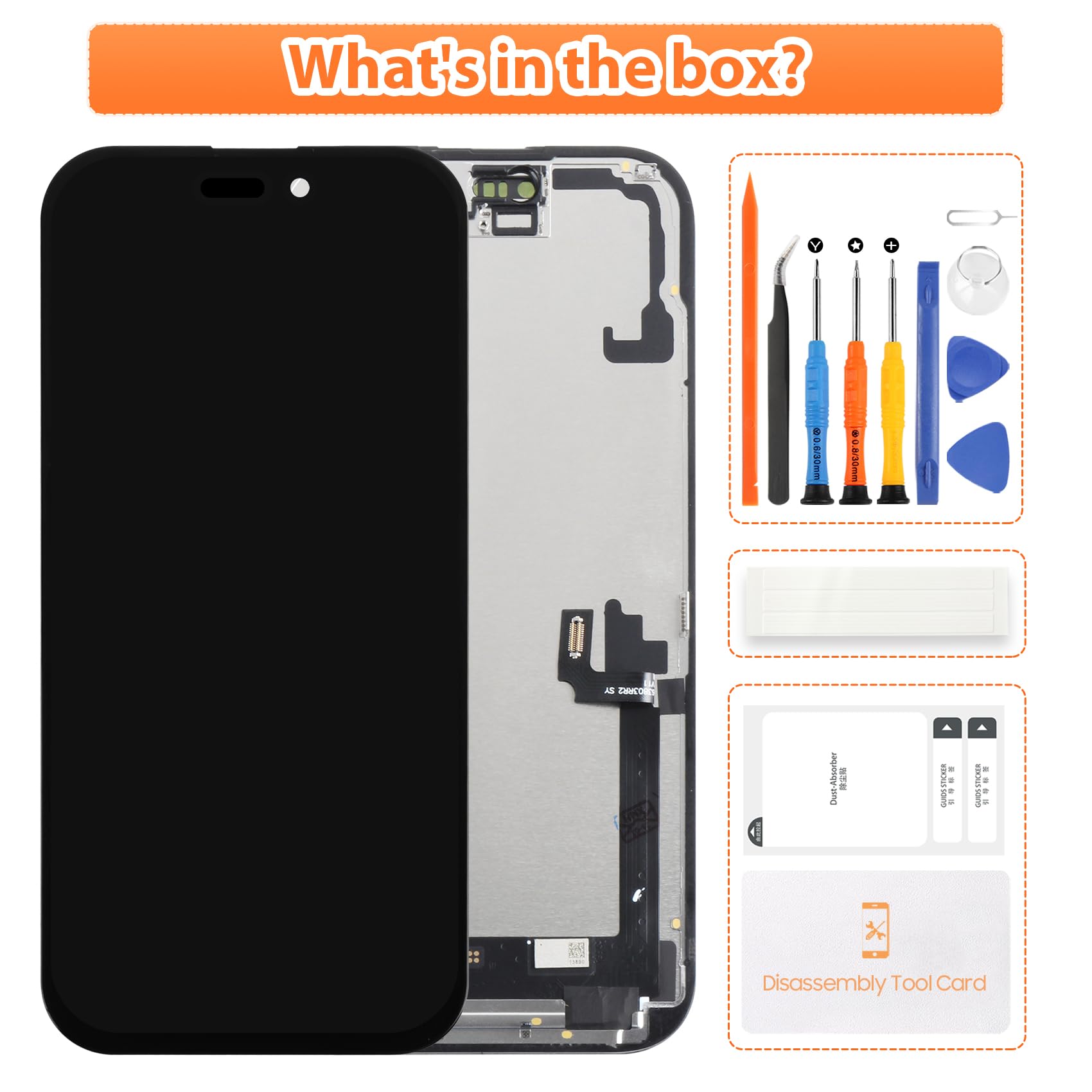 Pantalla LCD de repuesto para iPhone 17