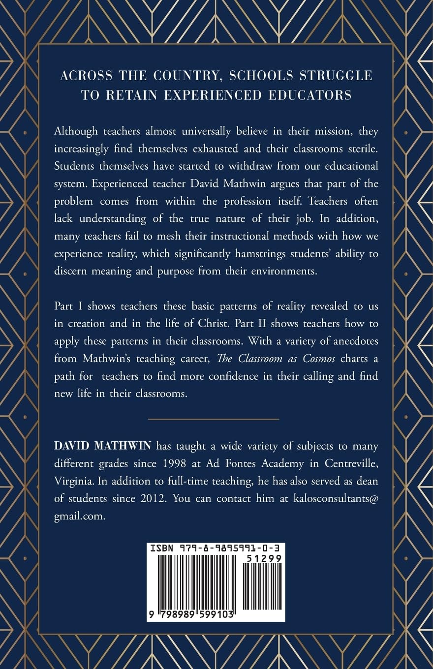 The Classroom as Cosmos: Teaching as Pattern Application