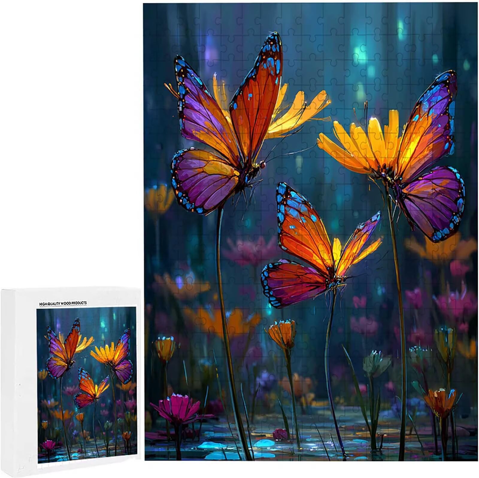 1500 Pezzi di Puzzle, 1500 Pezzi di Puzzle per Adulti, Regalo Anniversario, Regalo Natale, Decorazione Della Casa, Prevenzione Della Degenerazione Cerebrale Negli Anziani 87x57cm PjY10822 U-V