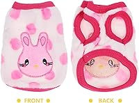 Vista 7 de Suéter para perro, suéteres para perros pequeños, abrigo cálido de invierno para mascotas, suéteres suaves para perros pequeños, niñas y niños