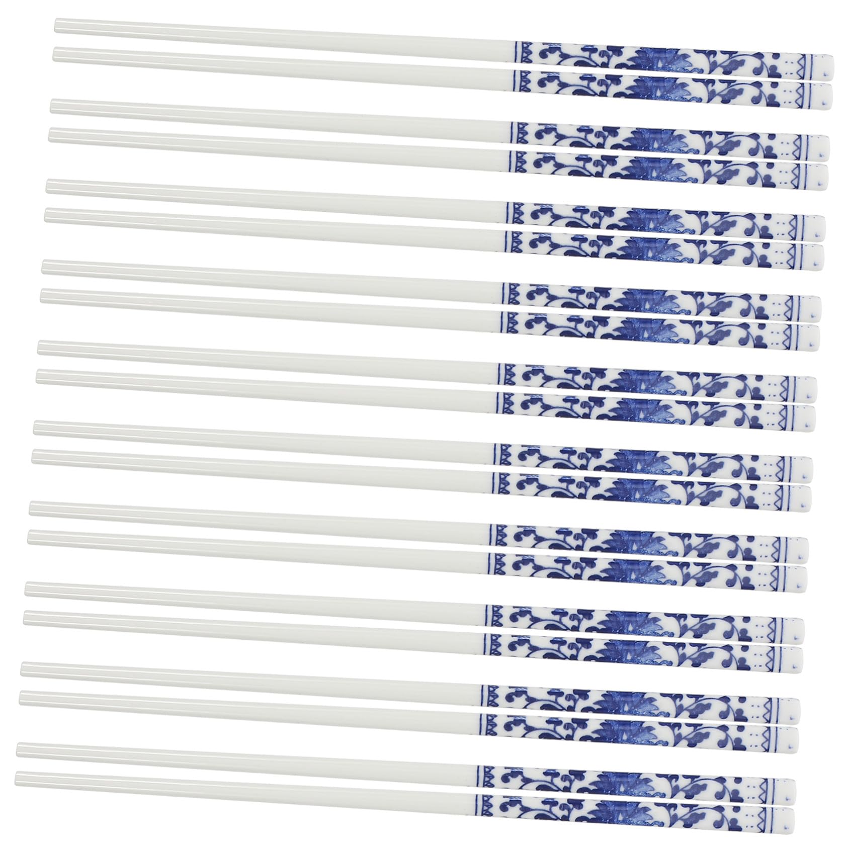 Palillos de cerámica Cabilock reutilizables y resistentes a golpes para sushi pack de 10 pares