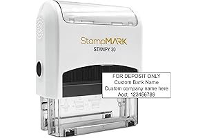 for Deposit Only Office Self Inking Stamp