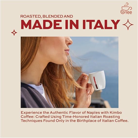 Kimbo Ristretto Espresso Kapsülleri, Nespresso Uyumlu, Koyu Kızartma, 10 Ct | Pürüzsüz zengin lezzet, alüminyum kapsüller, İtalya'da kavrulmuş