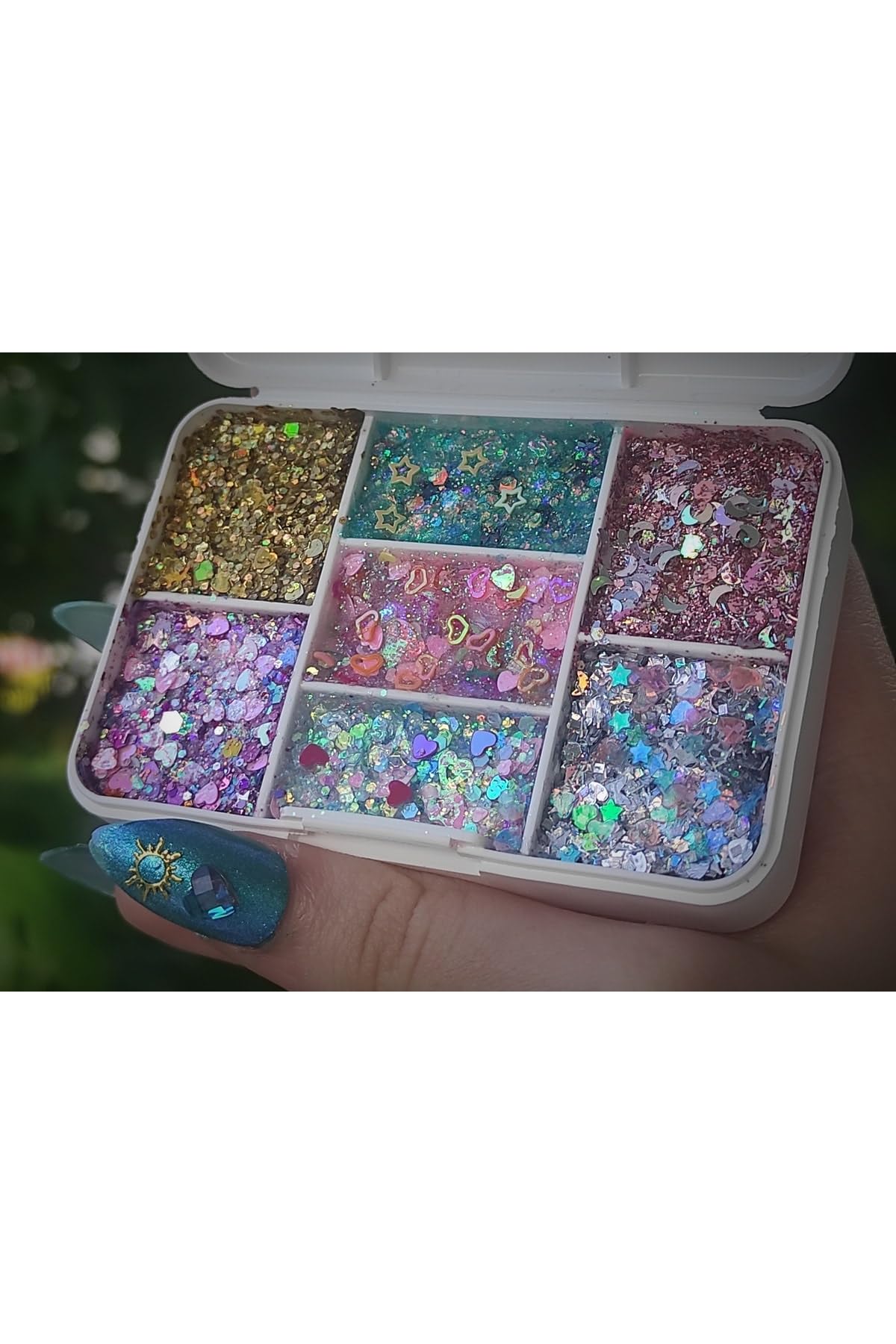 Hb Tasarım Glitter Jel Far Kremsi Jel Simli Far Paleti, 7242885299668