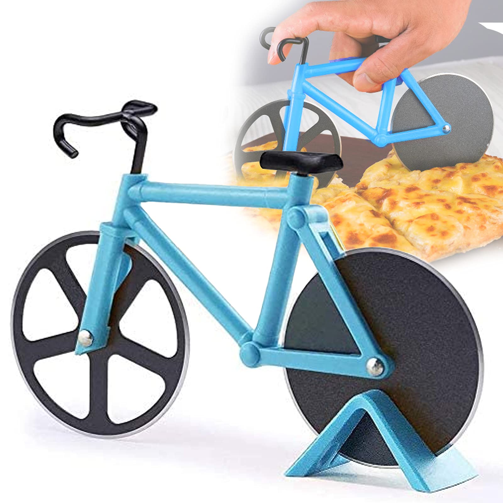 Tagliapizza A Rotella - Design Bici E Taglio Preciso - Foto 2