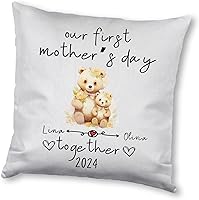 Vista 9 de Funda de almohada personalizada para el hogar, regalo para mamá, abuela, para ella